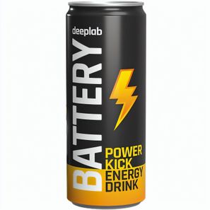 Getränkedose 250ml Energy Drink, Sleeve-Folie weiß