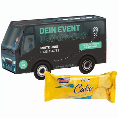 3D-Präsent Bus, KuchenMeister Rührkuchen