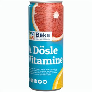 Getränkedose 250 ml Isodrink Light, Sleeve-Folie transparent
