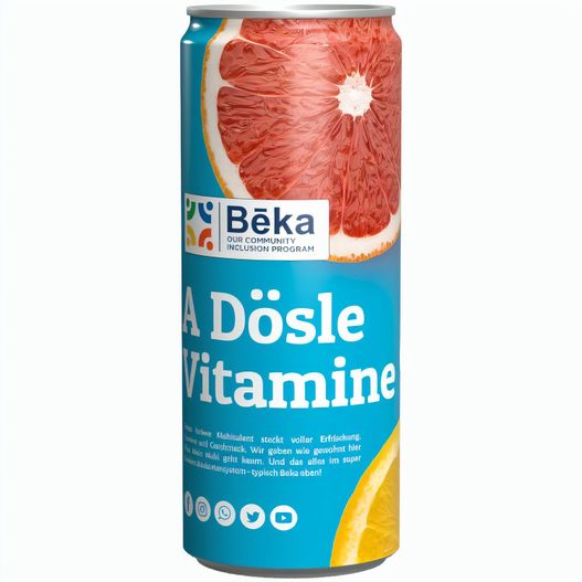 Produktabbildung Getränkedose 250 ml Isodrink Light, Sleeve-Folie transparent Getränkedose 250 ml Isodrink Light, Sleeve-Folie transparent (Bild 1)