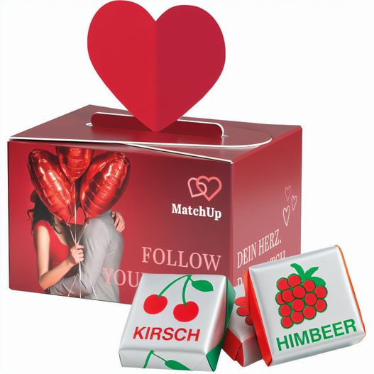 Geschenkbox Mini Herz, Böhme Fruchtkaramelle (Bild 1)