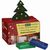 Geschenkbox Mini Tanne, Lindt Schokotäfelchen (Bild 2)