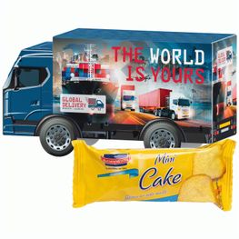 3D-Präsent LKW, KuchenMeister Rührkuchen