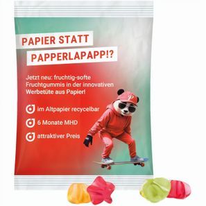 Maxitüte, recyclingfähiges Papier weiß, Trolli Sterne