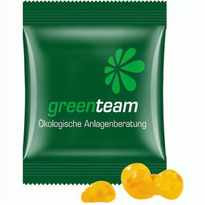 Minitüte, 15 g, kompostierbare Folie weiß, Trolli Vitamin Fruchtgummi