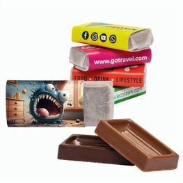 Napolitain in Pergaminpapier, Zartbitterschokolade