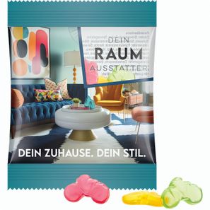 Minitüte,15 g, Folie transparent, Trolli Fruchtgummi Fahrrad