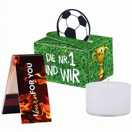 Geschenkbox Mini rund, Teelicht