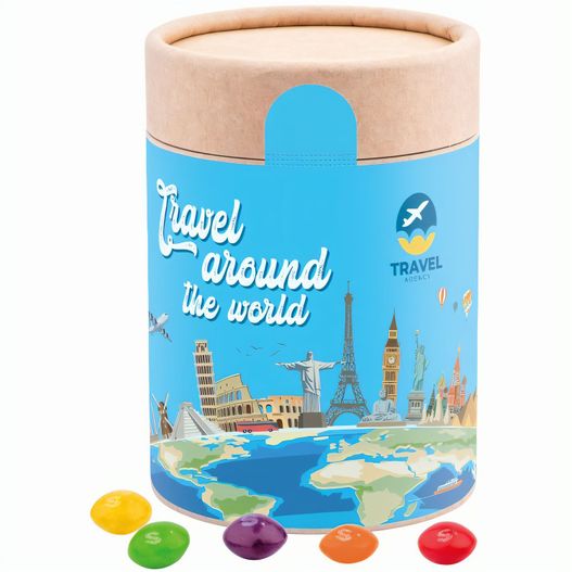 Papierdose Eco Maxi, Skittles Kaubonbon (Bild 1)