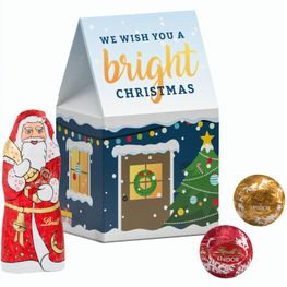 Produktabbildung Standbodenbox, Lindt Minikugeln und Weihnachtsmann Standbodenbox, Lindt Minikugeln und Weihnachtsmann