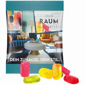 Minitüte,15 g, Folie transparent, Trolli Fruchtgummi Handy