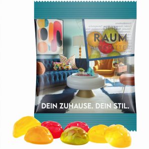 Minitüte,10 g, Folie, transparent Trolli Fruchtgummi Fußbälle