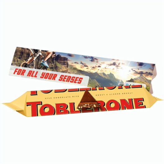 Produktabbildung Werbedreieck Long, Toblerone Riegel 35 g Werbedreieck Long, Toblerone Riegel 35 g (Bild 1)