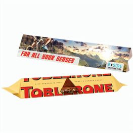 Werbedreieck Long, Toblerone Riegel 35 g
