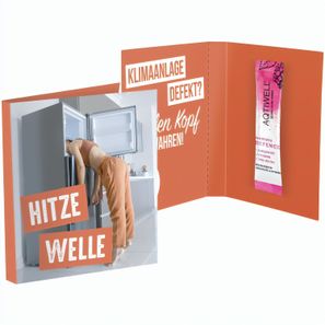 Werbekarte Midi, Aqtiwell® DEFENCE