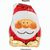 Werbeanhänger, Mini-Schoko Weihnachtsmann Edelvollmilch, 5 g massiv (Bild 2)