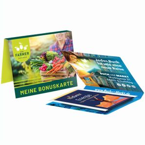 Werbekarte Midi, Meßmer Tee Energie Ingwer-Holunderblüte