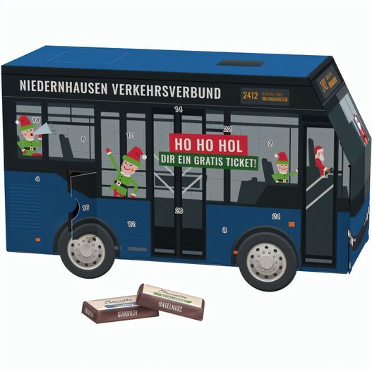 Produktabbildung Adventskalender Bus, Sarotti Schokotäfelchen Adventskalender Bus, Sarotti Schokotäfelchen (Bild 1)