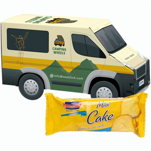 Produktabbildung 3D-Präsent Transporter, KuchenMeister Rührkuchen 3D-Präsent Transporter, KuchenMeister Rührkuchen (Bild 1)