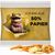 Snack Miditüte, Knabbermix, Folie mit ca. 50% Papieranteil, weiß (Bild 1)