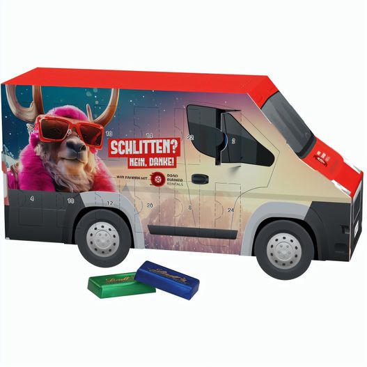 Adventskalender Transporter, Lindt Schokotäfelchen (Bild 1)