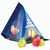 Fruchtgummi Tetraeder, Folie transparent, Trolli Fruchtgummi Daumen (Bild 1)
