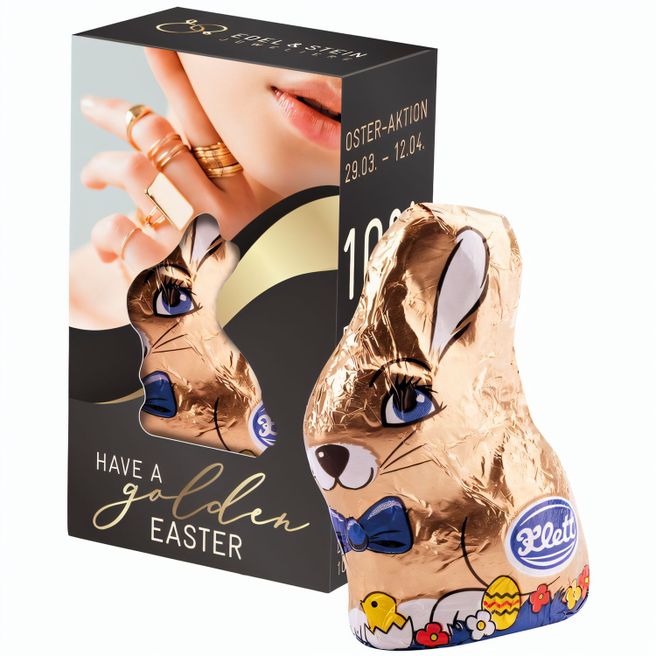 Produktabbildung Klett Osterhase Mini in Werbebox Klett Osterhase Mini in Werbebox