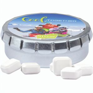 Quick Box, silber, Traubenzuckerquadraten