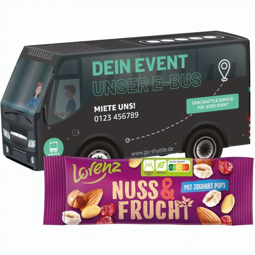 Produktabbildung 3D-Präsent Bus, Lorenz Nuss & Frucht 3D-Präsent Bus, Lorenz Nuss & Frucht (Bild 1)