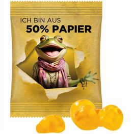 Minitüte, 15 g, Papierfolie weiß, Trolli Vitamin Fruchtgummi