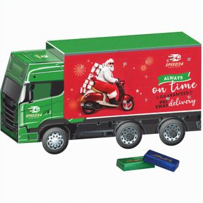 Adventskalender LKW, Lindt Schokotäfelchen