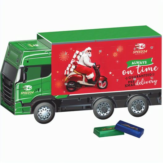 Adventskalender LKW, Lindt Schokotäfelchen (Bild 1)