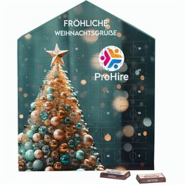 Täfelchen Adventskalender Haus, Sarotti Schokoladen-Täfelchen