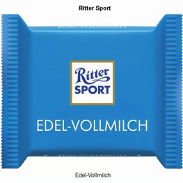 Produktabbildung Express Schokolade, Ritter SPORT mini Edelvollmilch Express Schokolade, Ritter SPORT mini Edelvollmilch