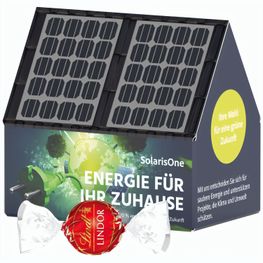 3D-Präsent Haus, Lindt LINDOR Milchkugeln