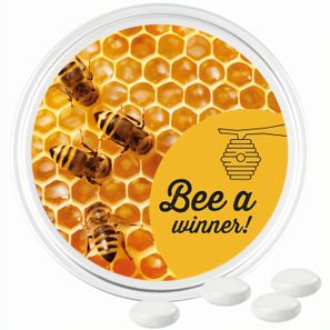 Midi Dose, weiß, Mentos Kaudragee Mint