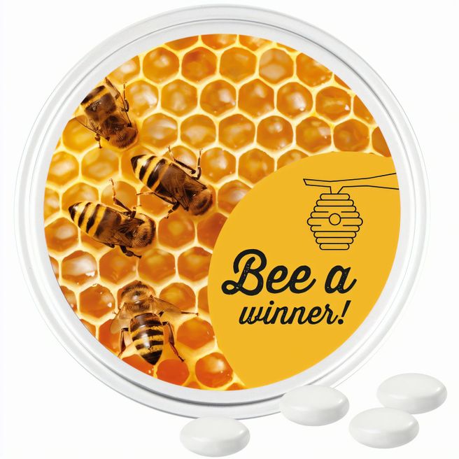 Produktabbildung Midi Dose, weiß, Mentos Kaudragee Mint Midi Dose, weiß, Mentos Kaudragee Mint