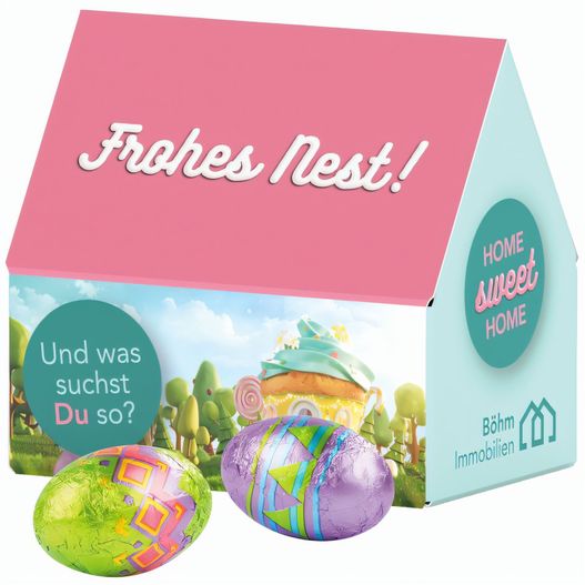 Produktabbildung 3D-Präsent Haus, Klett Ostereier 3D-Präsent Haus, Klett Ostereier (Bild 1)