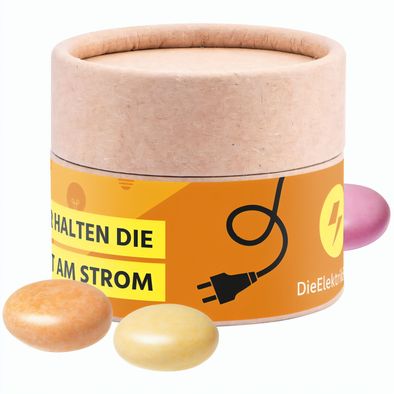 Papierdose Eco Mini , Mentos Kaudragee Fruit