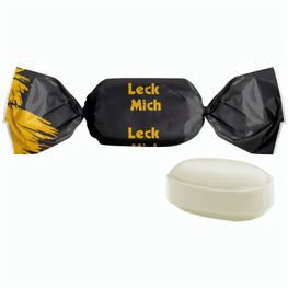 Pfefferminz Bonbon im weißen, kompostierbaren Wickler