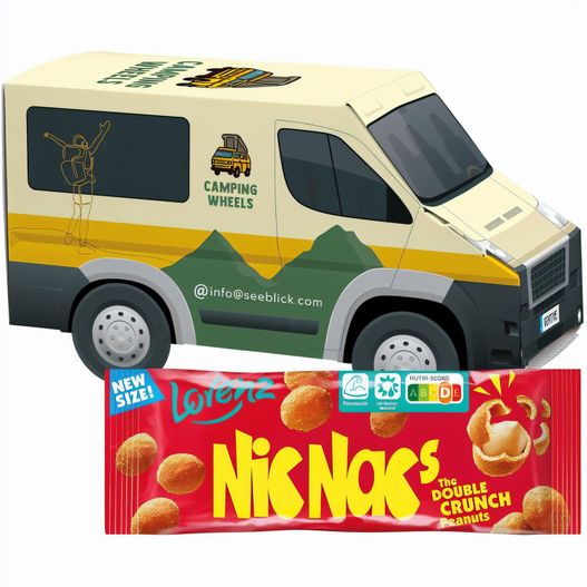 Produktabbildung 3D-Präsent Transporter, Lorenz Nic Nac's Erdnüsse 3D-Präsent Transporter, Lorenz Nic Nac's Erdnüsse (Bild 1)