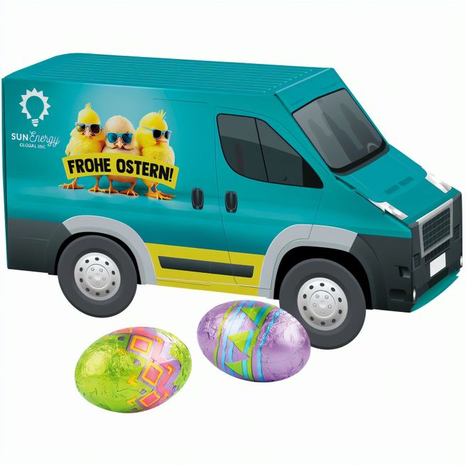 3D-Präsent Transporter, Klett Ostereier