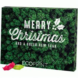 Adventskalender Eco XL, Papierblister, Ritter SPORT Schokowürfel