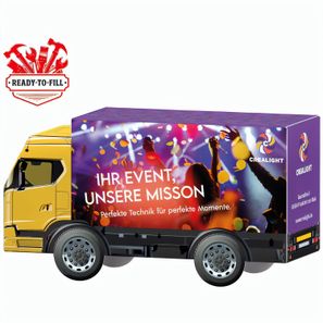3D-Präsent LKW, kundengestelltes Füllgut
