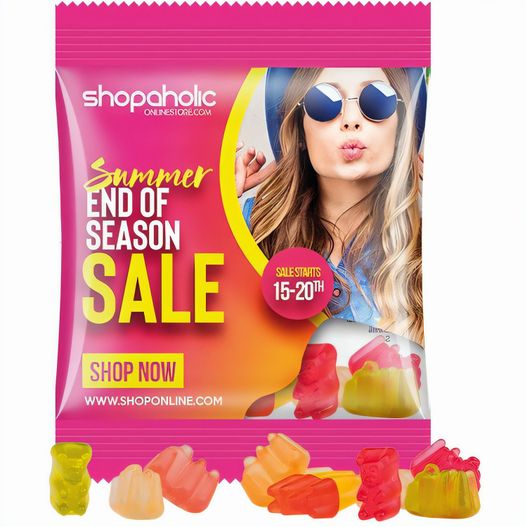 Express Basic Gummibärchen, Folie transparent (Bild 1)