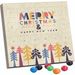 XS Adventskalender, Graspapier, M&M's Crispy