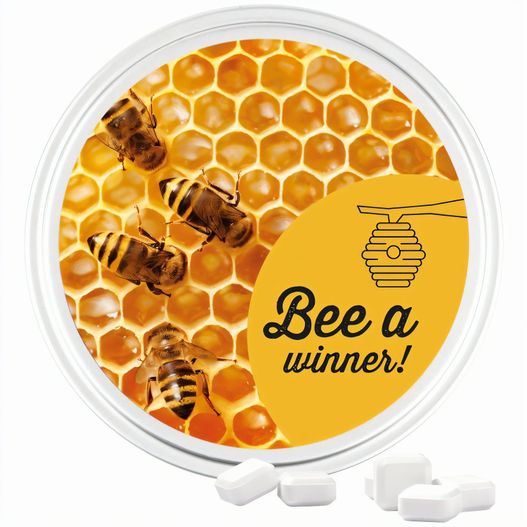 Produktabbildung Midi Dose, weiß, Traubenzuckerquadrate Midi Dose, weiß, Traubenzuckerquadrate (Bild 1)