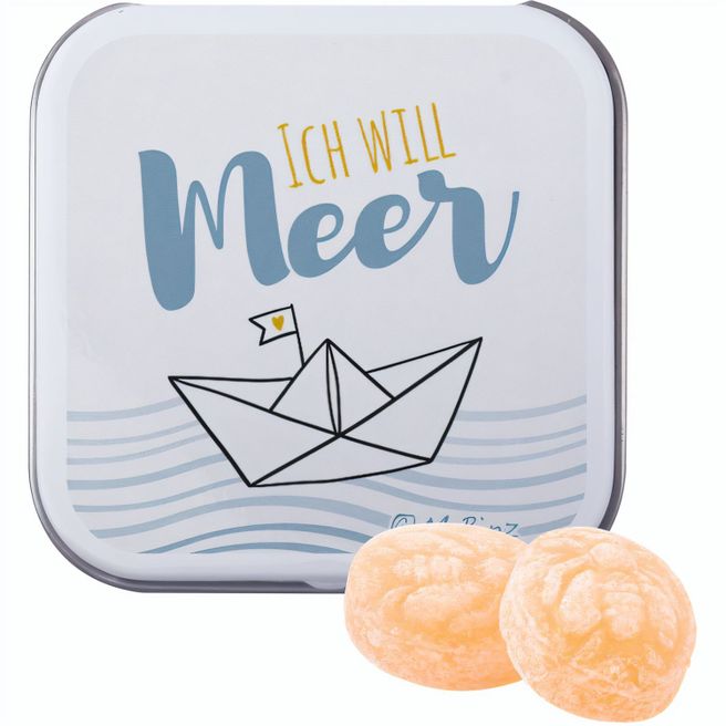 Produktabbildung Dose Quadratisch, Honigbienen Bonbons Dose Quadratisch, Honigbienen Bonbons