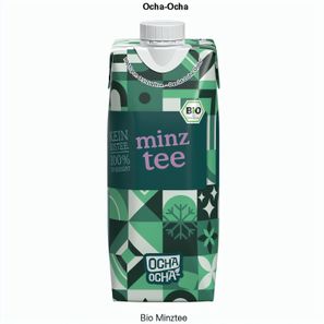 Drink Pack mit Ocha-Ocha® BIO Minztee in Werbeverpackung