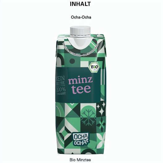 Drink Pack mit Ocha-Ocha® BIO Minztee in Werbeverpackung (Bild 1)